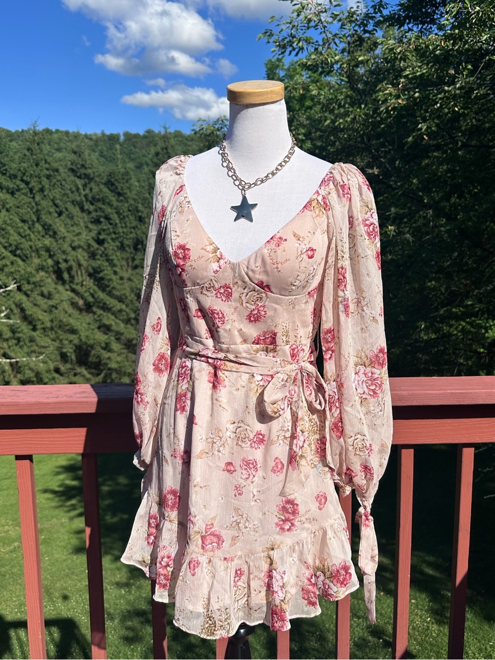 NWT! Hello Molly Bouquet For You Floral Mini Dress